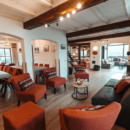 Le Grand Cerf 25 Pers, Malmedy- Chalet Rustique, Jardin Εξωτερικό φωτογραφία