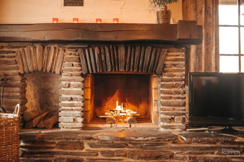 Le Grand Cerf 25 Pers, Malmedy- Chalet Rustique, Jardin Εξωτερικό φωτογραφία