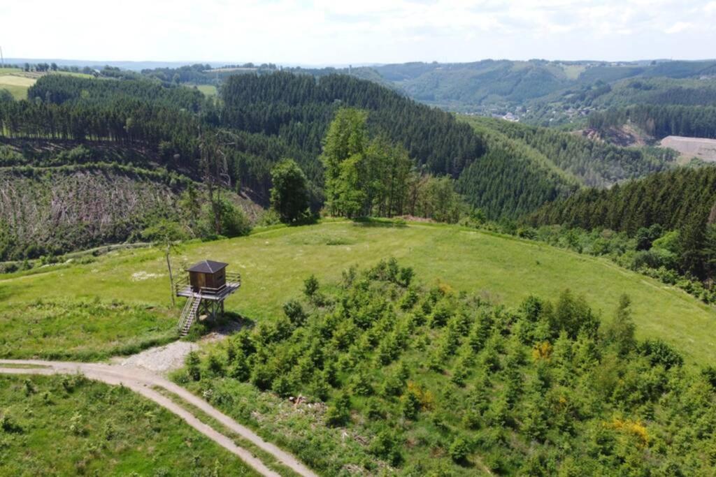 Le Grand Cerf 25 Pers, Malmedy- Chalet Rustique, Jardin Εξωτερικό φωτογραφία