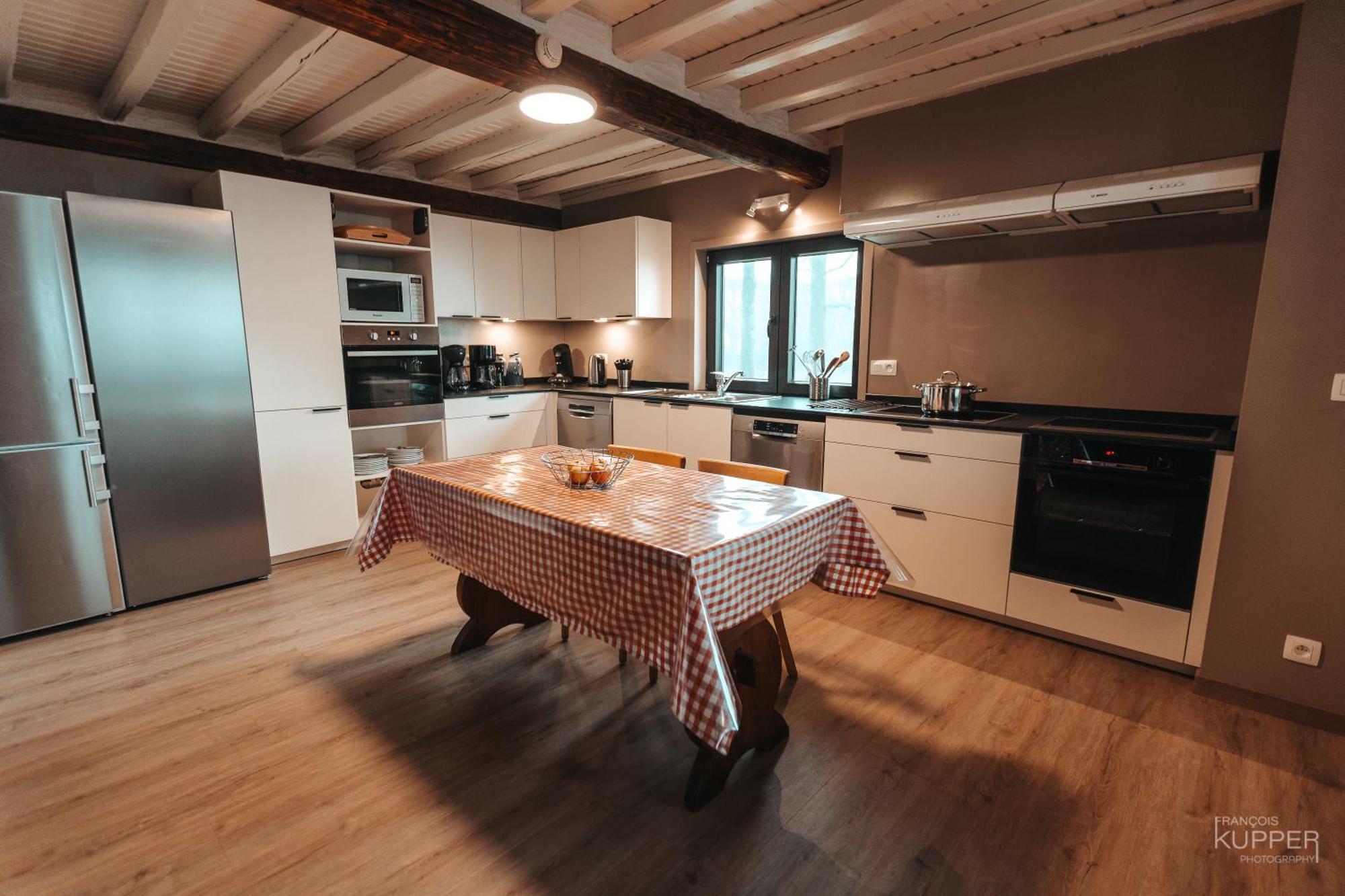 Le Grand Cerf 25 Pers, Malmedy- Chalet Rustique, Jardin Εξωτερικό φωτογραφία